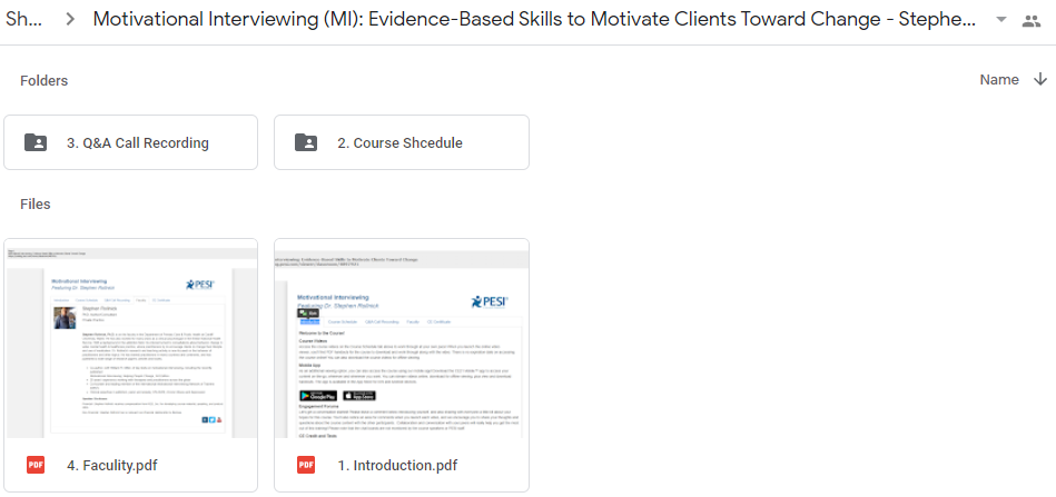 Motivational Interviewing (MI)