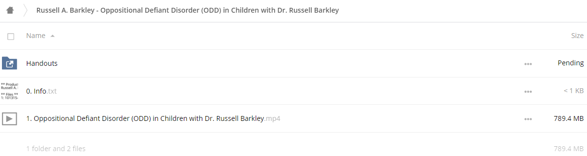 Oppositional Defiant Disorder (ODD) in Children with Dr. Russell Barkley