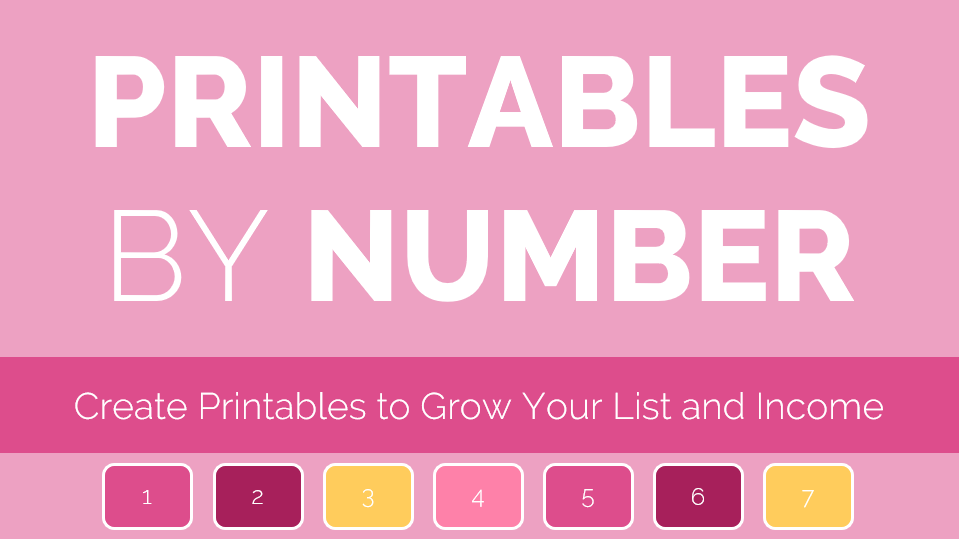 Printables by Number