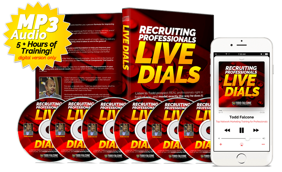 RECRUITING PROFESSIONALS LIVE DIALS