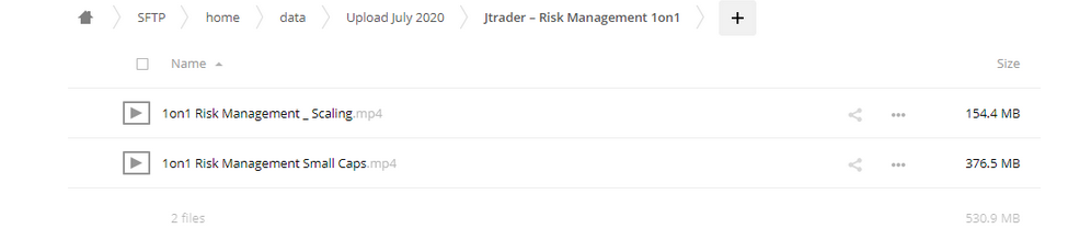 Jtrader - Risk Management 1on1