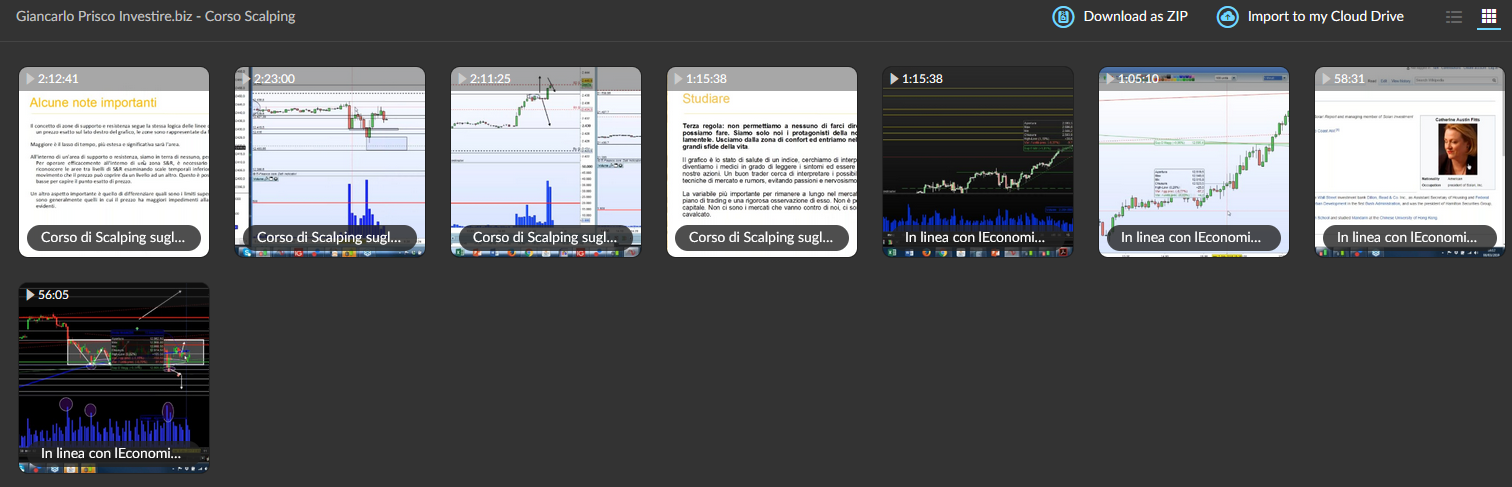 Giancarlo Prisco Investire.biz - Corso Scalping