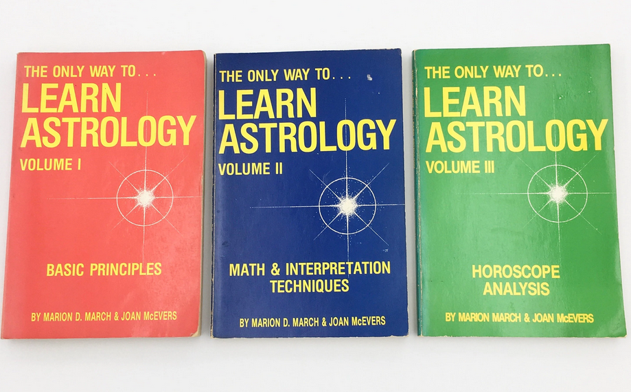 Marion D.March & Joan McEvers – The Only Way To Learn Astrology (Volume I,II & III)