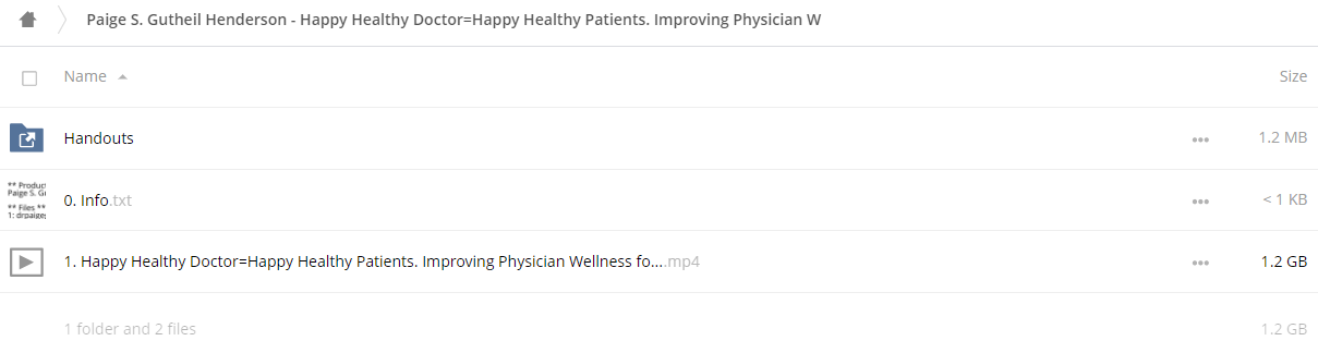 Happy & Healthy Doctor=Happy & Healthy Patients. Improving Physician Wellness for Better Patient Care