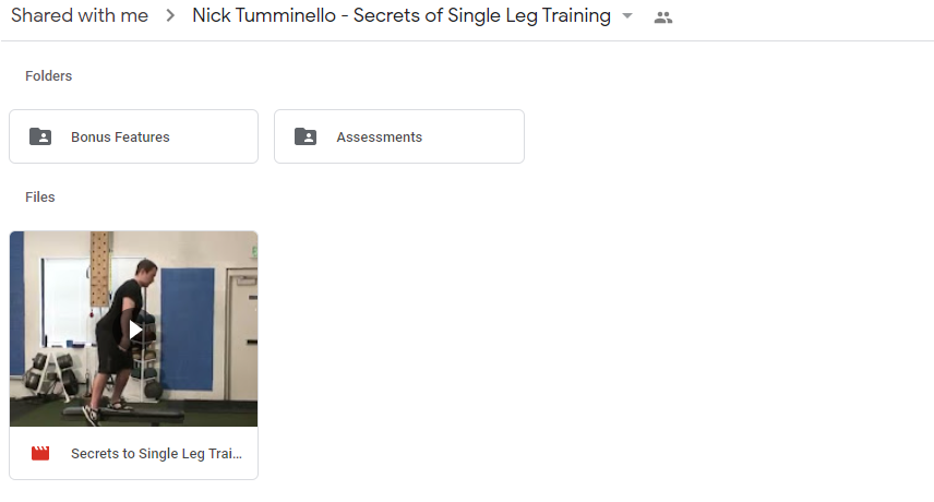 Secrets of Single Leg Training