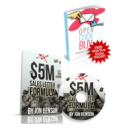 The $5M Sales Letter Formula & Bonuses