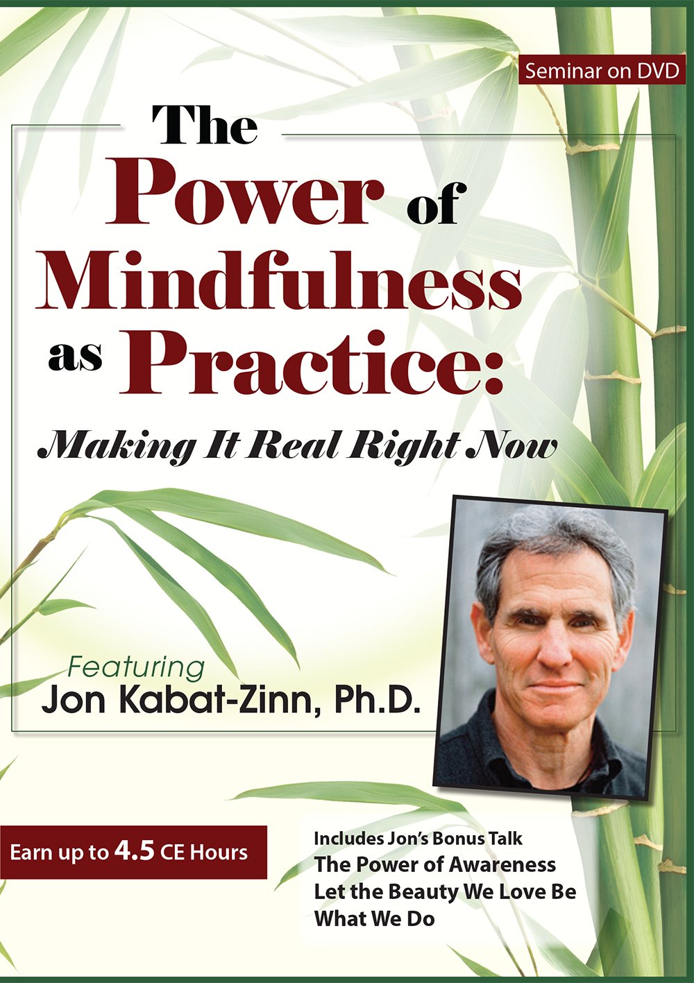 The Power of Mindfulness as Practice Making It Real Right Now with Jon Kabat-Zinn