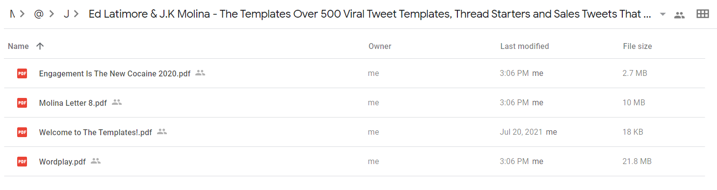 Ed Latimore & J.K Molina - The Templates Over 500 Viral Tweet Templates Thread Starters and Sales Tweets That Always Work