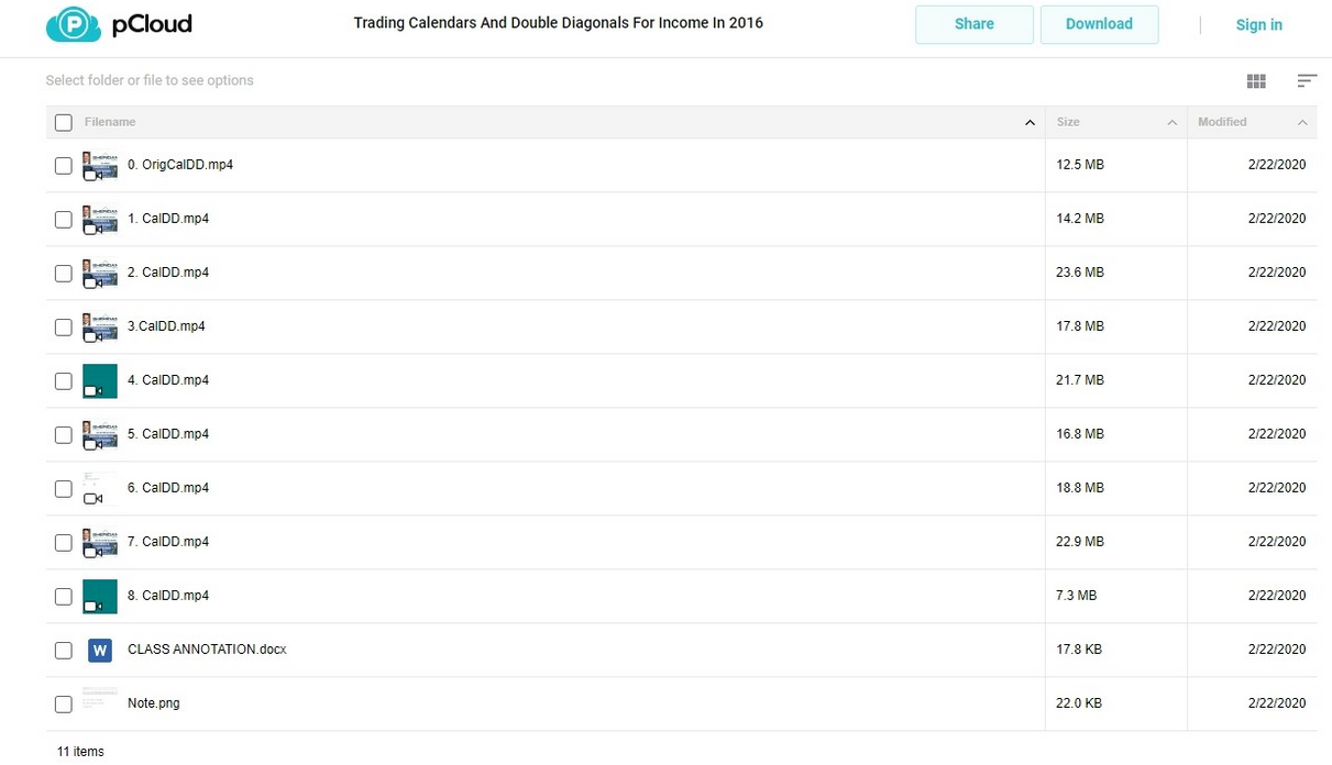 Dan Sheridan - Trading Calendars and Double Diagonals for Income in 2016