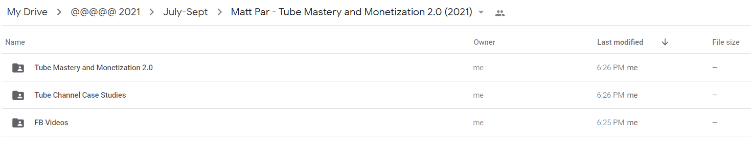 Matt Par - Tube Mastery & Monetization 2.0 (2021) - Make VIRAL VIDEOS and Make 7 Figures from EACH Channel