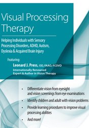 Visual Processing Therapy Helping Individuals with Sensory Processing Disorders, ADHD, Autism, Dyslexia and Acquired Brain Injury