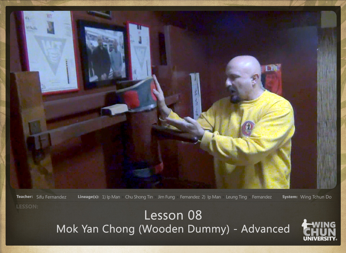 WingTchunDo - Lesson 08 - Mok Yan Chong (Wooden Dummy) - Advanced