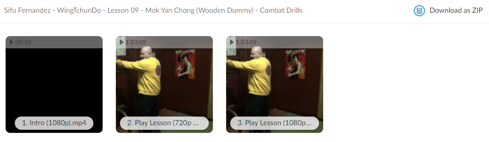 WingTchunDo - Lesson 09 - Mok Yan Chong (Wooden Dummy) - Combat Drills