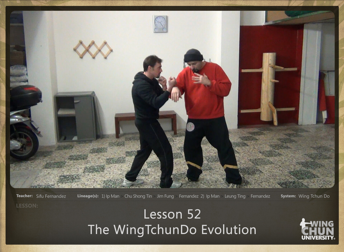 WingTchunDo - Lesson 52 - The WingTchunDo Evolution