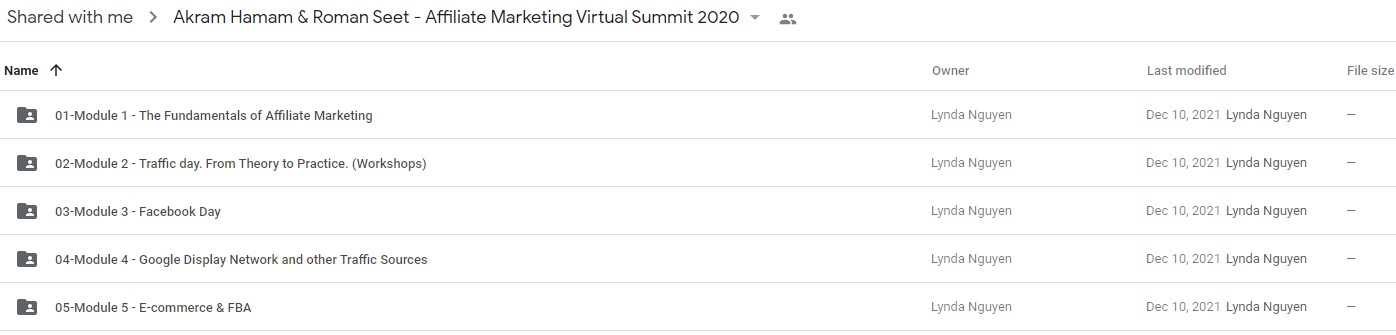 Akram Hamam & Roman Seet - Affiliate Marketing Virtual Summit 2020