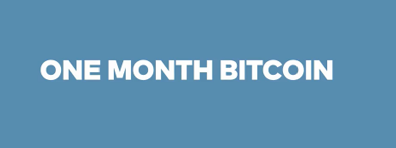 Bitcoin Crash Course – One Month Bitcoin