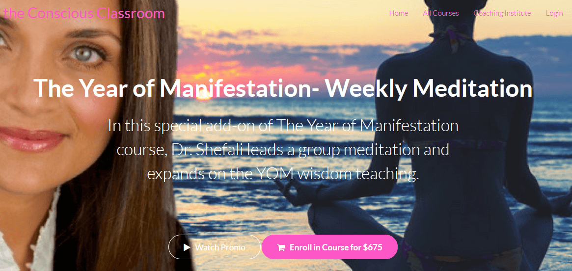 Dr. Shefali Tsabary - The Year of Manifestation - Weekly Meditation