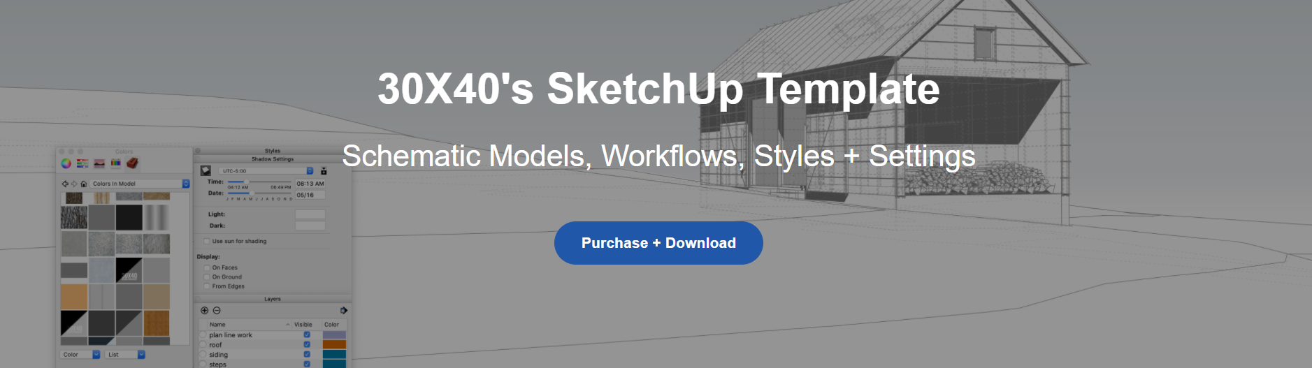 Eric Reinholdt RA NCARB - 30X40's SketchUp Template1