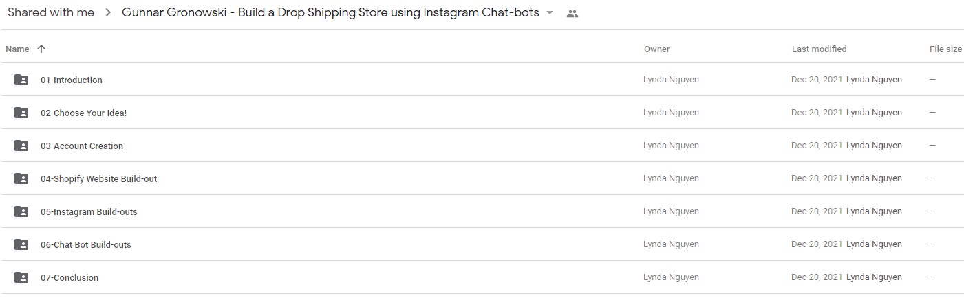 Gunnar Gronowski - Build a Drop Shipping Store using Instagram Chat-bots