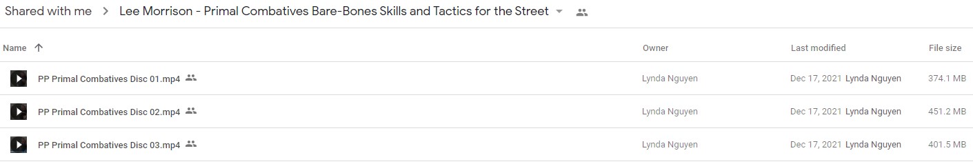 Lee Morrison - Primal Combatives Bare-Bones Skills and Tactics for the Street