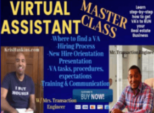  Kris Hawkins – Virtual Assistant Master Class for Real Estate Investors 