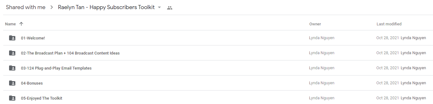Raelyn Tan – Happy Subscribers Toolkit